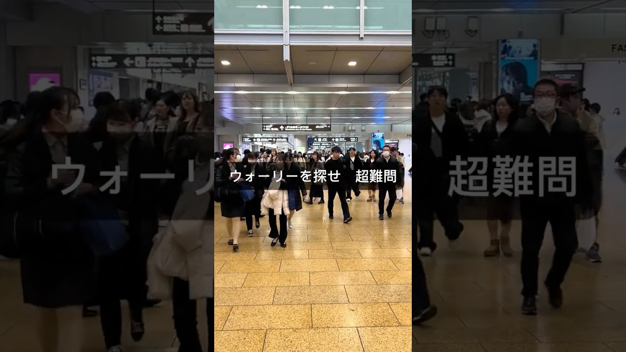 難易度割と高めです。#ウォーリーを探せ