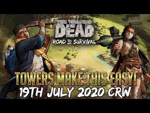 TWD RTS: Fun Towers Making This Easy! TWD RTS CRW Stream - The Walking Dead: Road to Survival
