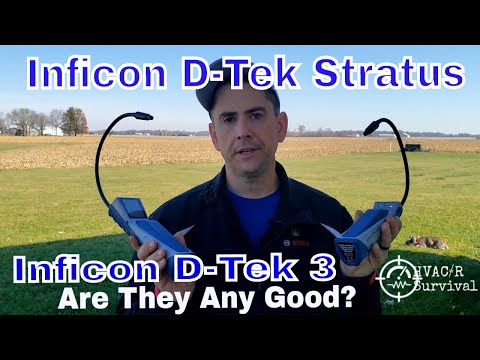 Testing The Inficon D-Tek Stratus & D-Tek 3 HVAC Refrigerant Leak Detectors