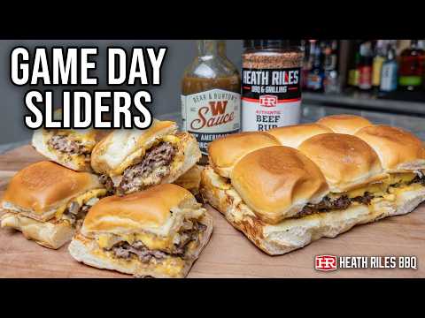Easy Cheesy Game Day Sliders | Heath Riles BBQ