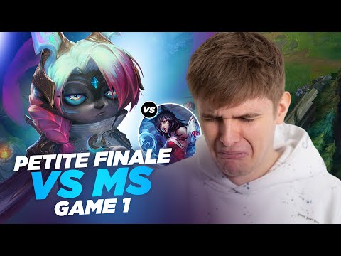 RHOBALAS : PETITE FINALE OPENTOUR VS MS GAME 1 - VEX VS AHRI | LOL FR