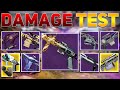 The Mountaintop vs Other SPECIALS (DAMAGE TEST) | Destiny 2 Into The Light
