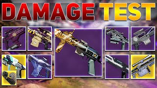 The Mountaintop vs Other SPECIALS (DAMAGE TEST) | Destiny 2 Into The Light