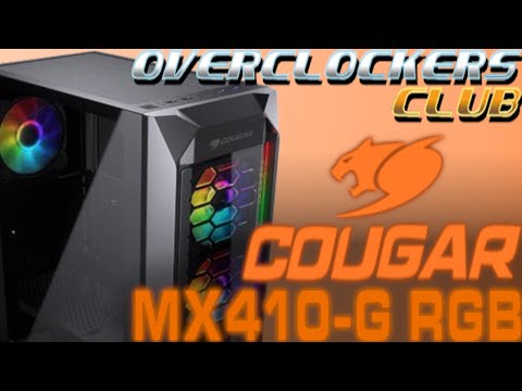 Cougar MX410-G RGB Black w/o PSU