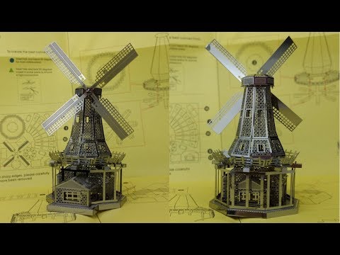 Metal Earth build   Windmill