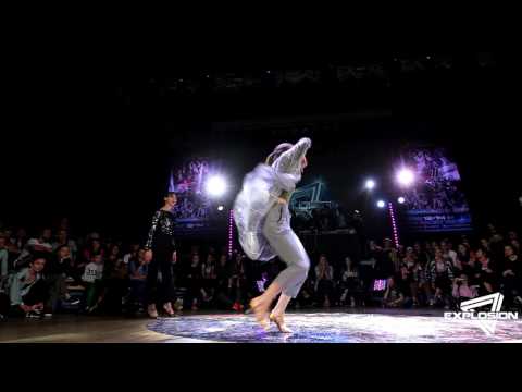 WAACKING 1\4 |  Hanna Explosion vs Mariella vs Муза  | Explosion Battle City vs City 2017