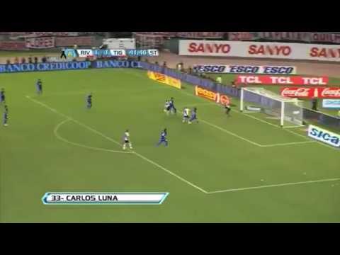 Gol de Luna. River 2 - Tigre 1. Fecha 3. Torneo Final 2013
