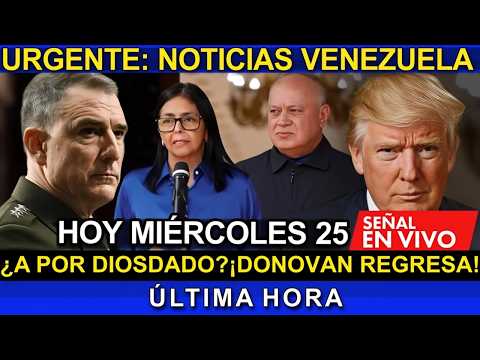 🚨 ÚLTIMA HORA 🔴 ¡URGENTE TRUMP LO ENVÍA NUEVAMENTE A  VENEZUELA!  ¡COMANDO SUR VA A POR DIOSDADO?