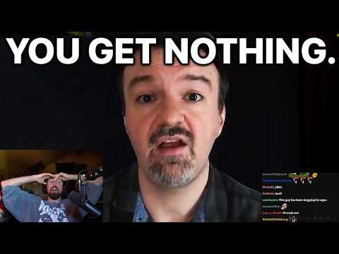 Streamer CRASHES OUT over 0 donations..