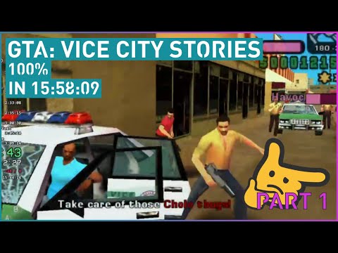 [Former PB] [Part 1] GTA: Vice City Stories (100%) in 15:58:09 Hours