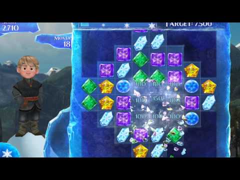 Frozen Free Fall Full HD Gameplay 2015