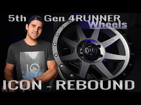 Icon Rebound Wheels on the 5th Gen 4Runner