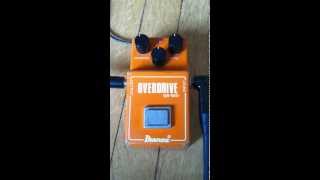 Video thumbnail for Ibanez OD-850 Overdrive by akallons
