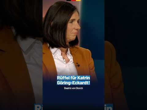Reprimand for Katrin Göring-Eckardt!