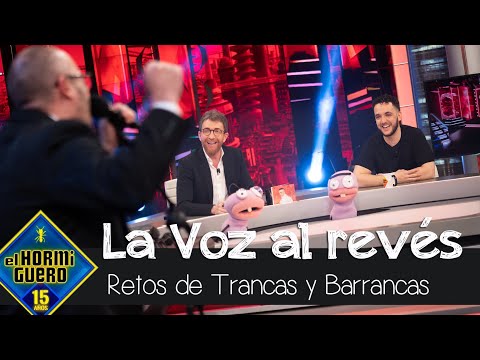 C. Tangana demuestra su buena intuición en 'La Voz al revés' - El Hormiguero