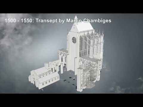 Beauvais Cathedral Construction Sequence
