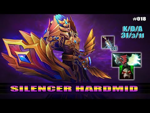 SILENCER HARDMID - 124 INTELLIGENCE | Raizen Pro Dota 2 Silencer