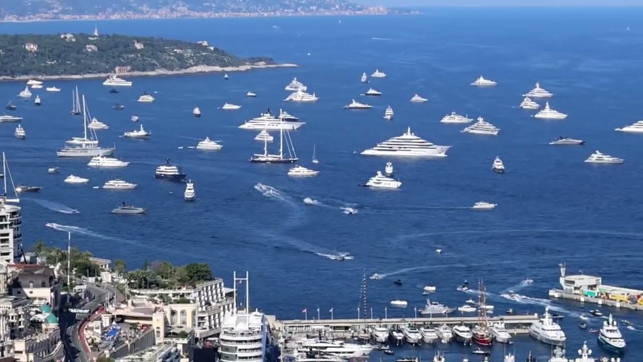 Monaco Grand Prix 2024: Boat Movements (x20)