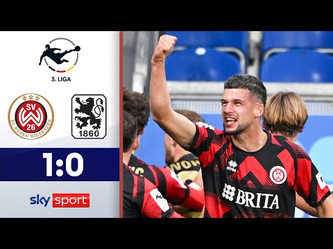 Später Treffer schockt 1860! | SV Wehen-Wiesbaden - TSV 1860 München | Highlights - 3. Liga