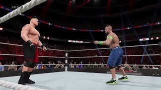 Where it all started - John Cena vs Brock Lesnar Full HD