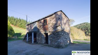 Ref  933 Muras - Dos casas rústicas en venta en Muras, Lugo, a 200 metros del río Eume.