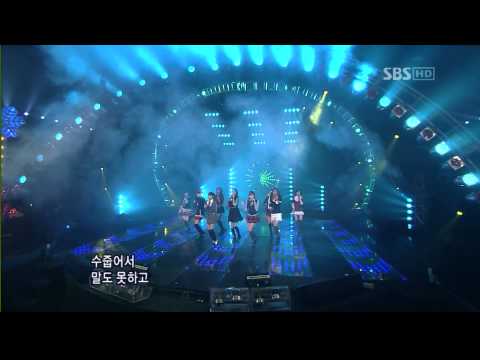 071216 SNSD - Girls' Generation live Inkigayo