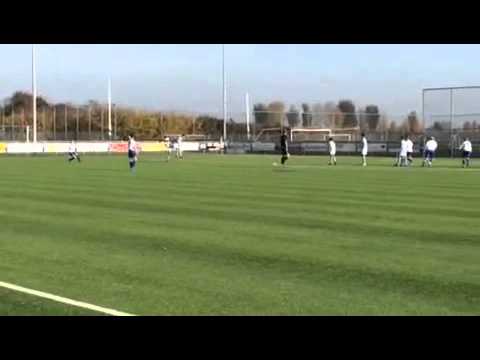 Tweede doelpunt uit de wedstrijd tussen 't Goy C1 en Hoograven C1 op 31-10-2015.