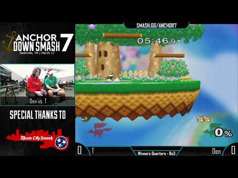 ADS7 - Melee Singles - Den (Fox) VS T (Falco) - Winners Quarters