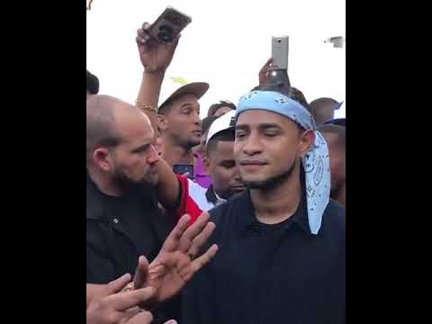 Mozart la para vs shaddy improvisando en la  cárcel de la Victoria 2019