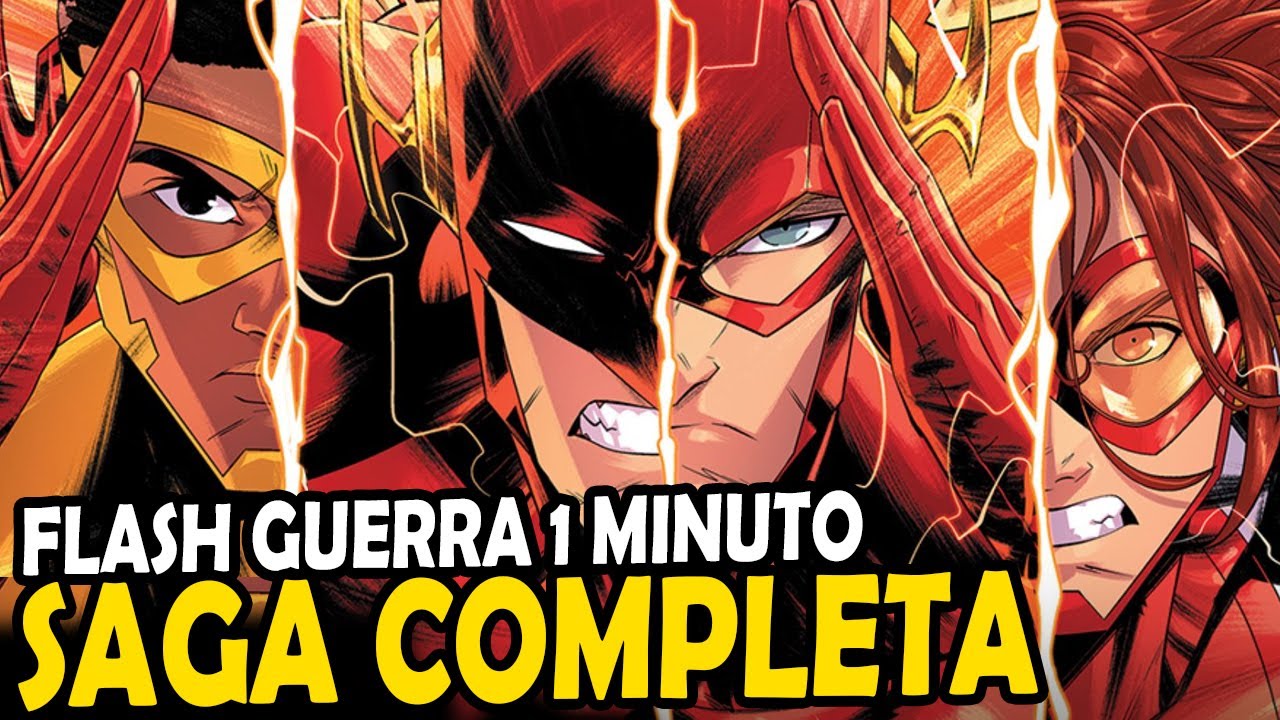 FLASH: A GUERRA DE UM MINUTO - SAGA COMPLETA