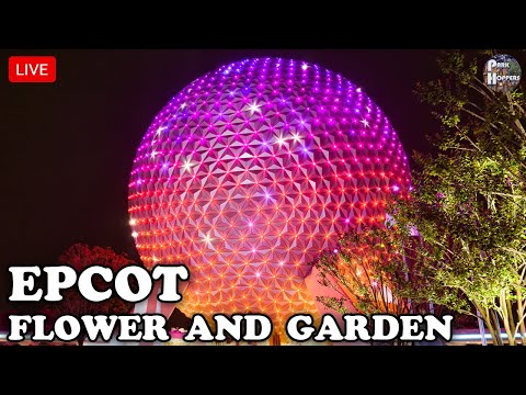 🔴 LIVE: EPCOT Flower & Garden Festival | Hooligans Concert | EPCOT Forever Fireworks | Disney 2023