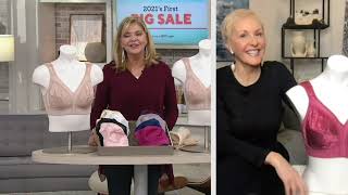 Playtex Set of (2) 18-Hour Comfort Strap Bras on QVC