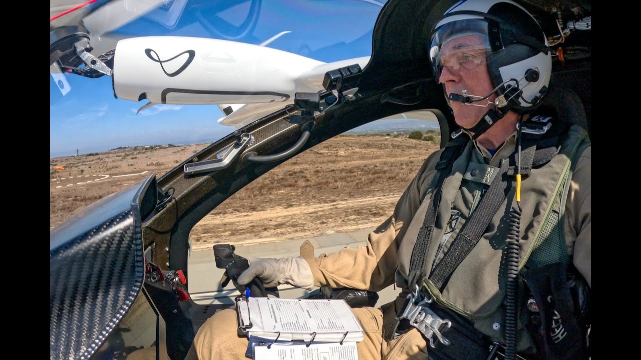 Flying Joby's Electric Air Taxi with a Pilot On Board thumnail