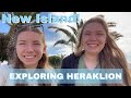 24 hours in HERAKLION!! | Venetian Ruins + Pier Artwork