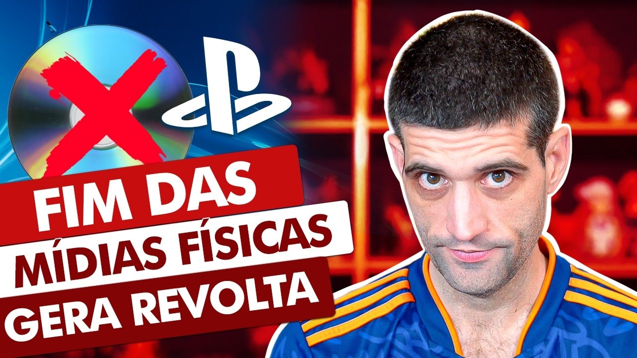 FIM das MÍDIAS FÍSICAS do Playstation gera grande REVOLTA