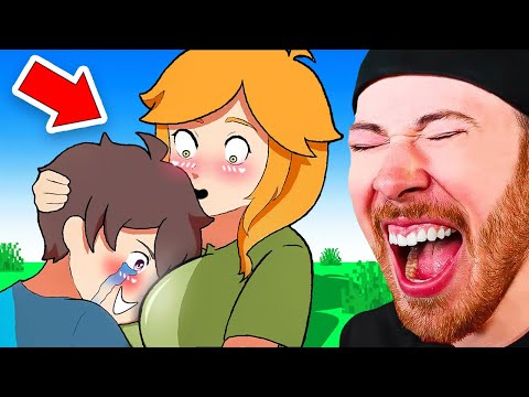 TOP FUNNIEST Minecraft Love Triangle Reaction!