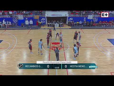 PARTIDO · Recambios Gaudí CB Mollet 54 vs Hestia Menorca 102