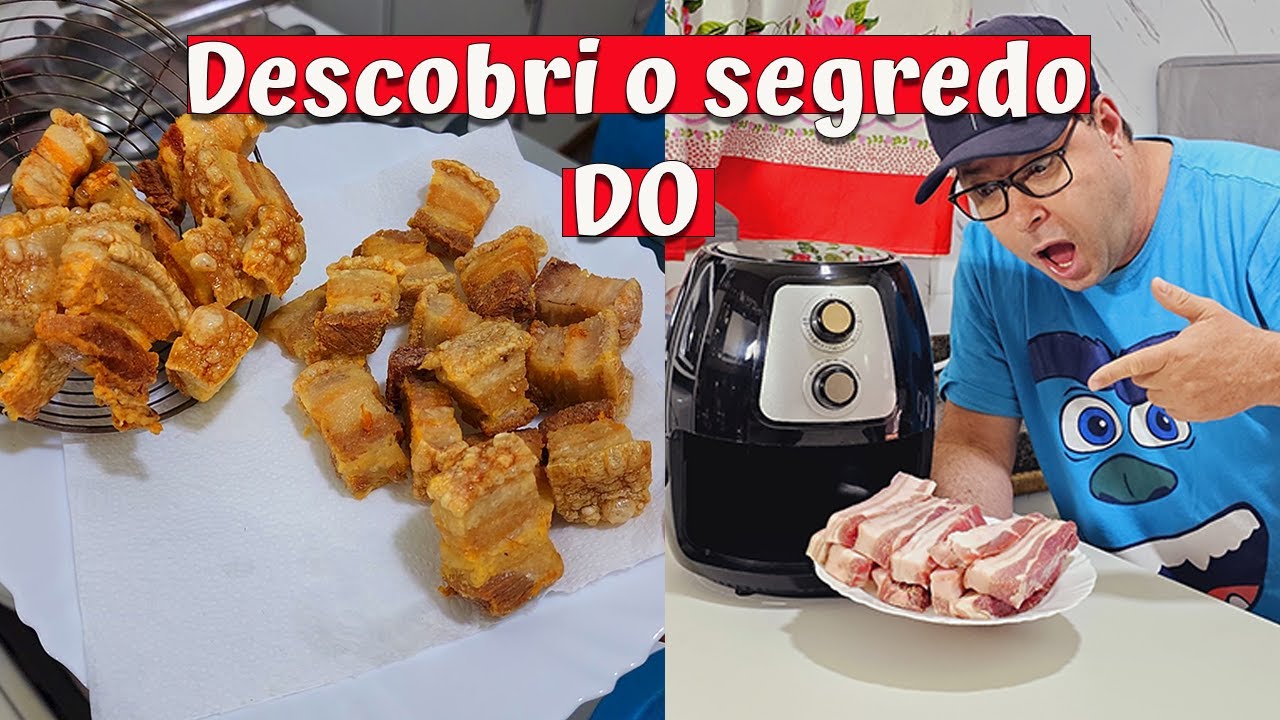 Você fritou a vida toda errado o torresmo! O segredo é ...