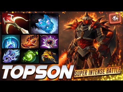 Topson Dragon Knight SUPER INTENSE BATTLE - Dota 2 Pro Gameplay [Watch & Learn]