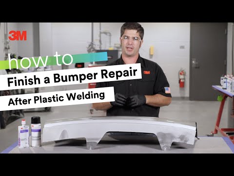 HOW TO: Finish a Bumper Repair After Plastic Welding