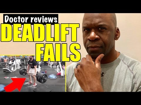DEADLIFT FAILS | Doctor reviews deadlift form and bad deadlift technique Video