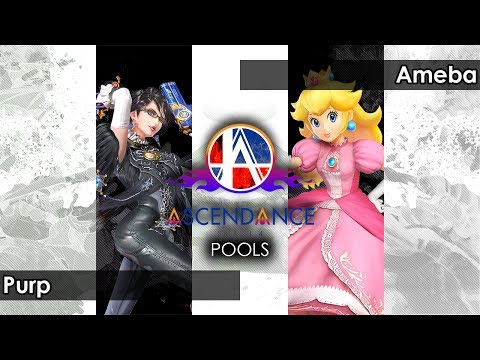 Smash 4: Purp (Bayonetta) V Ameba (Peach) - Ascendance 39 Tournament SSB4