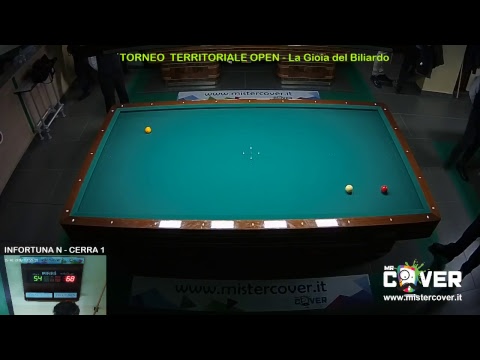 la gioia del biliardo live INFORTUNA - CERRA