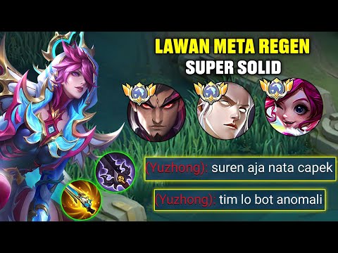 HARD CARRY!🔥 NATALIA'S STRUGGLE TO CARRY TEAM ANOMALY AGAINST THE SUPER SOLID REGEN META - MLBB