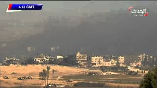 كيف دمرت اسرائيل حياً كاملاً في غزة بساعة