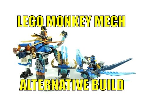 LEGO NINJAGO 70602 ALTERNATIVE BUILD MONKEY WRETCH MECH