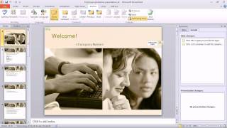 PowerPoint 2010 - Merge and Compare Two PowerPoint Files