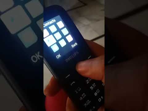 Philips Mobile unboxing keypad phone