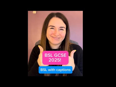 How to Sign On Screen British in BSL