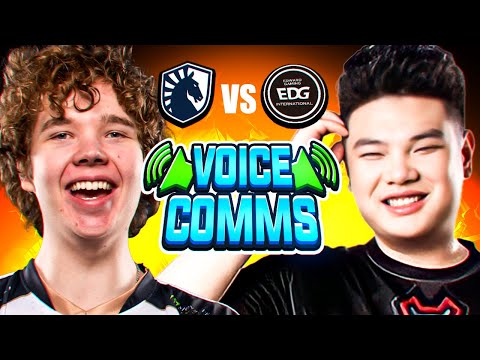 LOSER OUT! (TL vs EDG) VOICE COMMS | Champions 2022